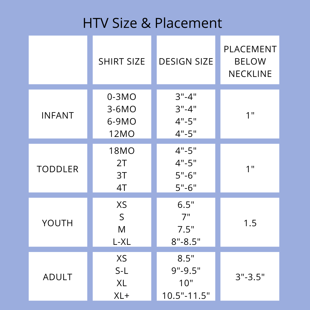 How to Properly Size and Center an HTV Shirt Katherine Learns Stuff!