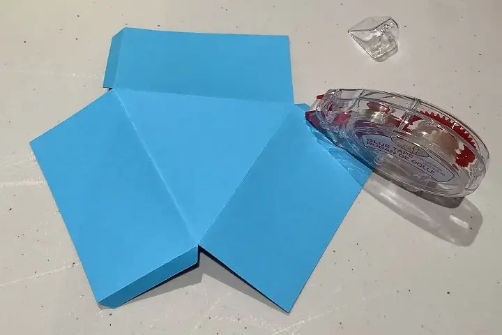 gluing paper box