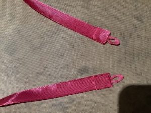 harness eyelets attached