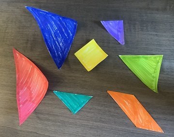Osmo paper tangrams