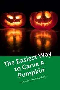 easiest way to carve a perfect pumpkin pin