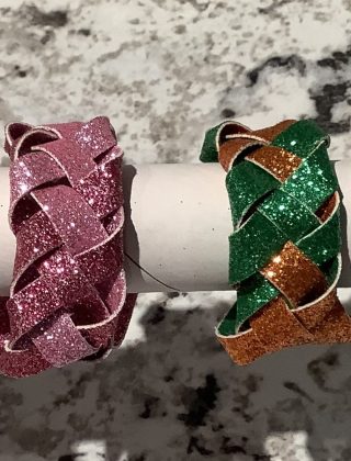 How to Make Faux Leather Bracelets – Weave Style