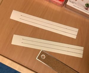faux leather bracelet cuts