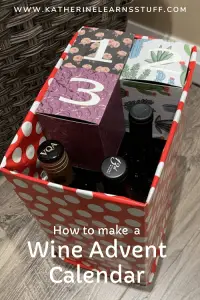 wine advent calendar pin