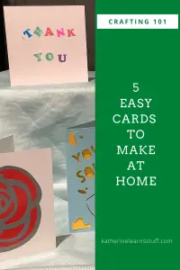 how to make cards pin