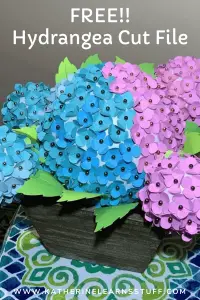 beautiful paper hydrangea