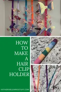 hair clip holder pin