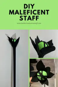 Maleficent Staff Pin