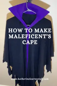 Maleficent's Cape pin