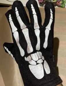 skeleton gloves