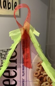 Calendar hanging ribbon