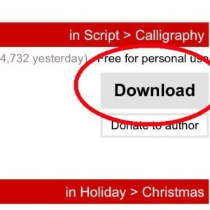 how to download fonts