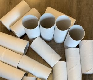 toilet paper rolls