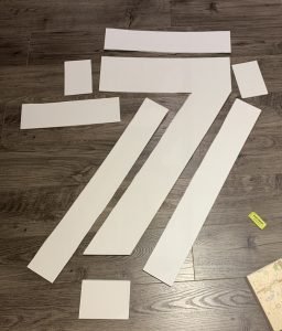 giant balloon numbers pieces