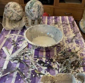 paper mache mess