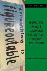 How to Cut Larger Than Mat on Cricut pin