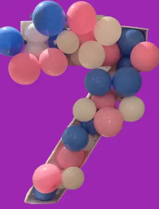 DIY – Giant Balloon Numbers