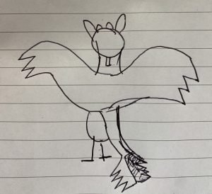 DIY toothless Costume sketch