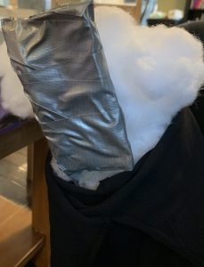 duct tape and tail support