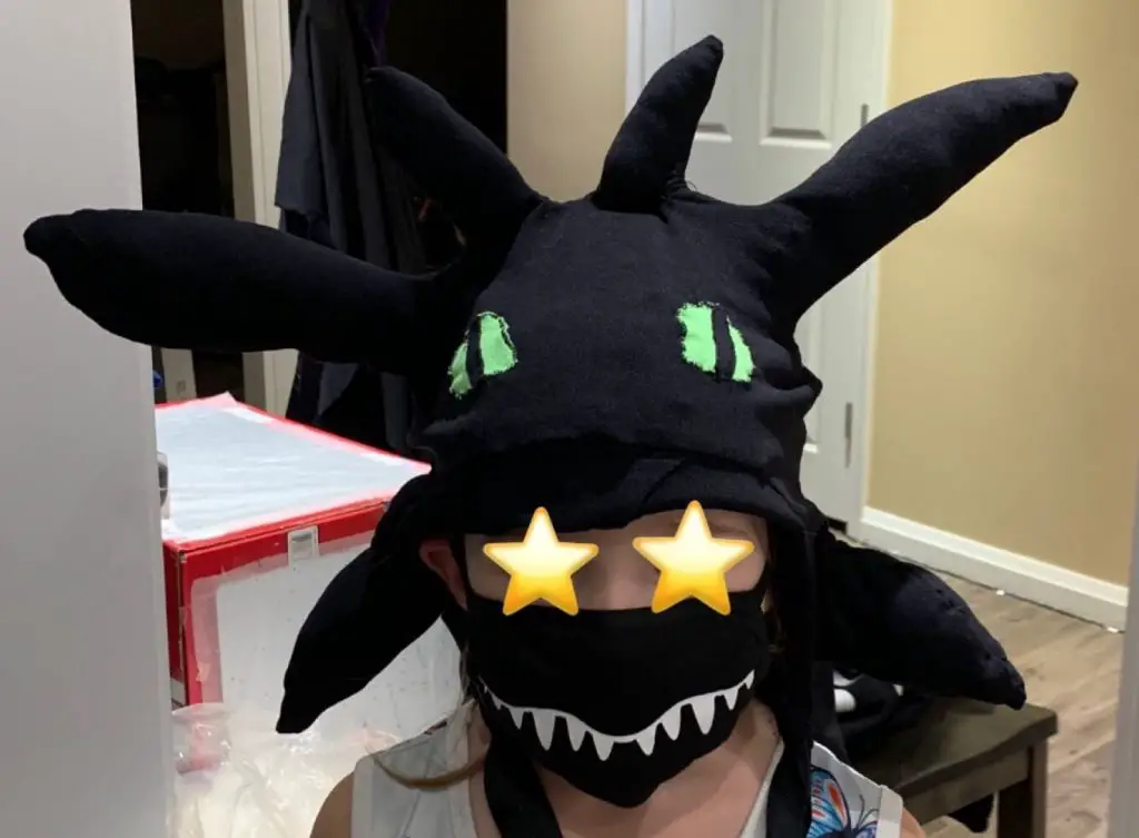 DIY Toothless Mask