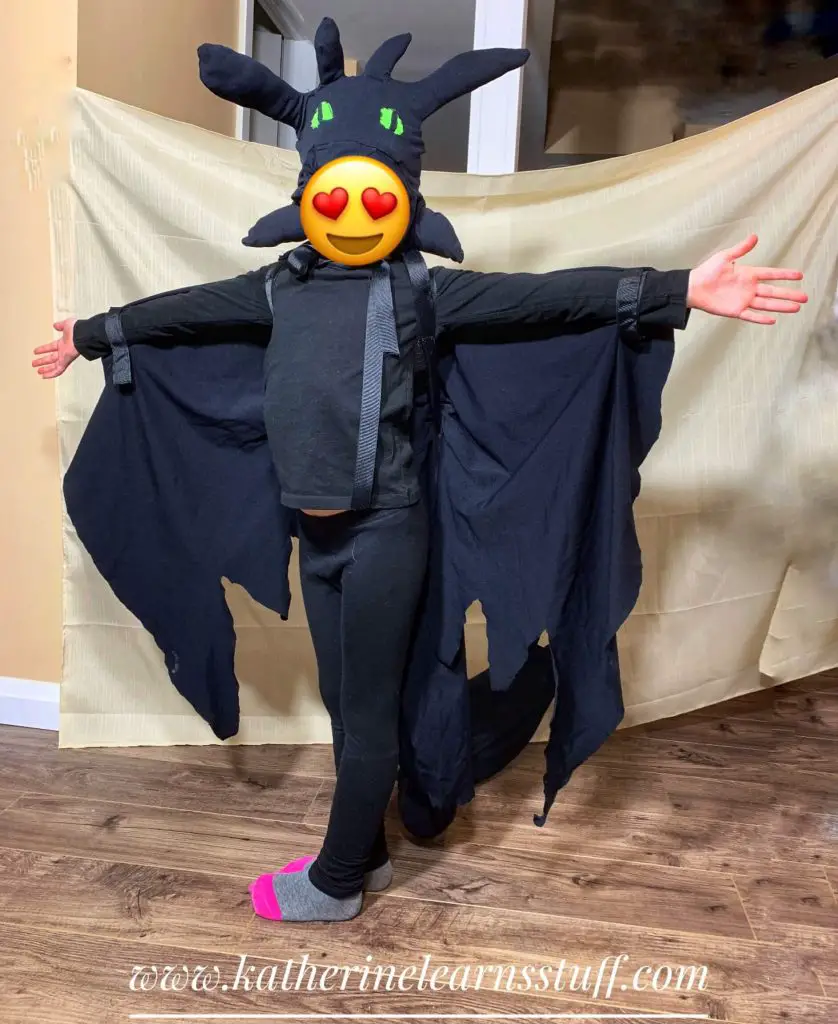 DIY Toothless Costume