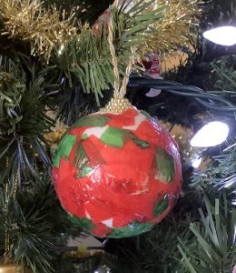 easy modpodge ornament