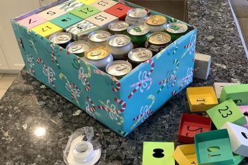 advent beer calendar assembly