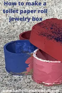 DIY Jewelry Box from Toilet Paper Rolls Pin