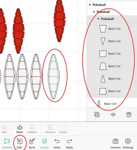 Design space modification 