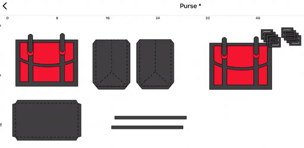 how to design a paper purse - Final