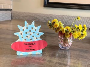 Mother’s Day Paper Flower Vase