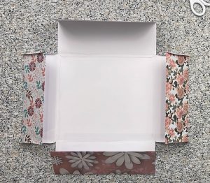 large paper gift box wall assembly