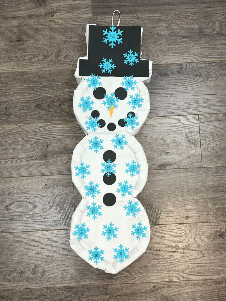 snowman Christmas Countdown Calendar