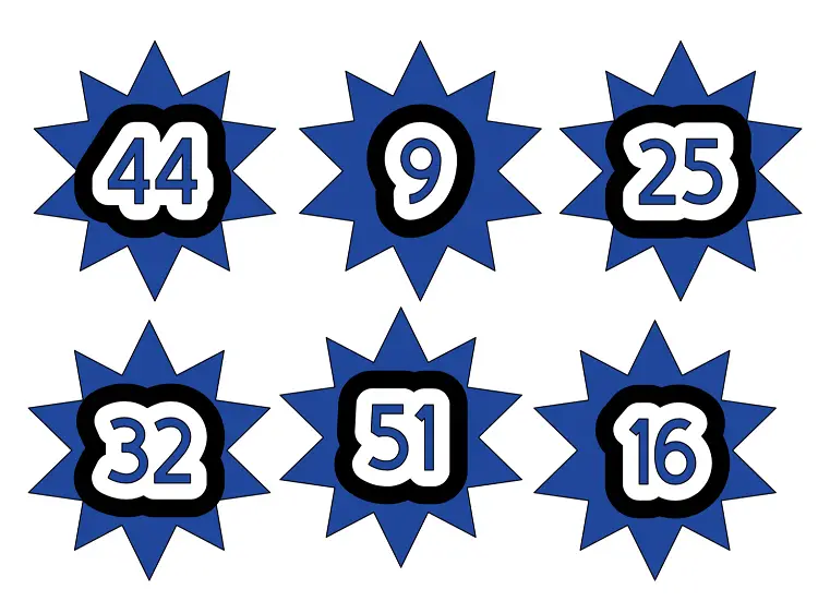 Birthday number cupcake toppers final design