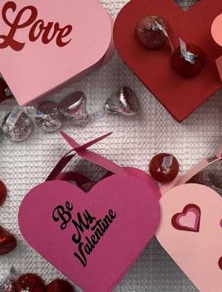 DIY Heart Shaped Candy Box