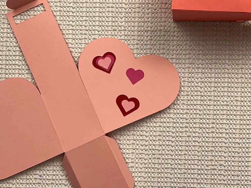 Heart Shaped Candy Box Valentine's Days Embellishments