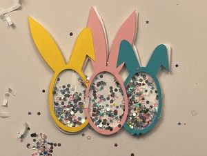 Hoppy Easter Shaker Card