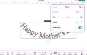 How to Design a Mother’s Day Shaker Card text