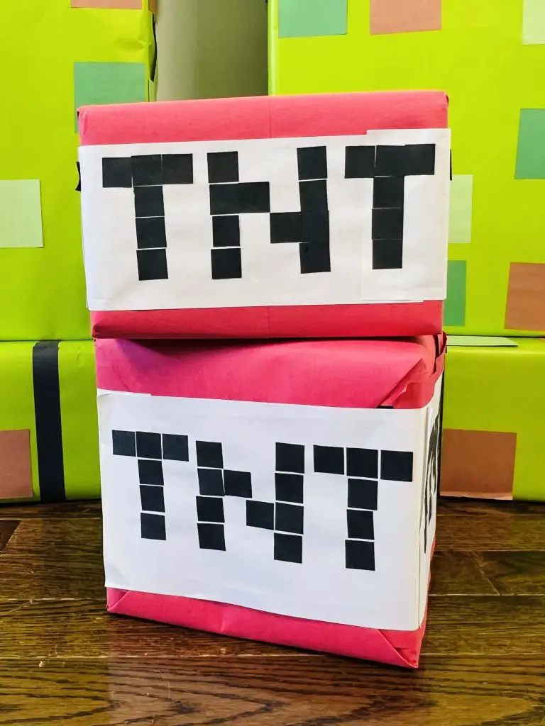 DIY Minecraft TNT