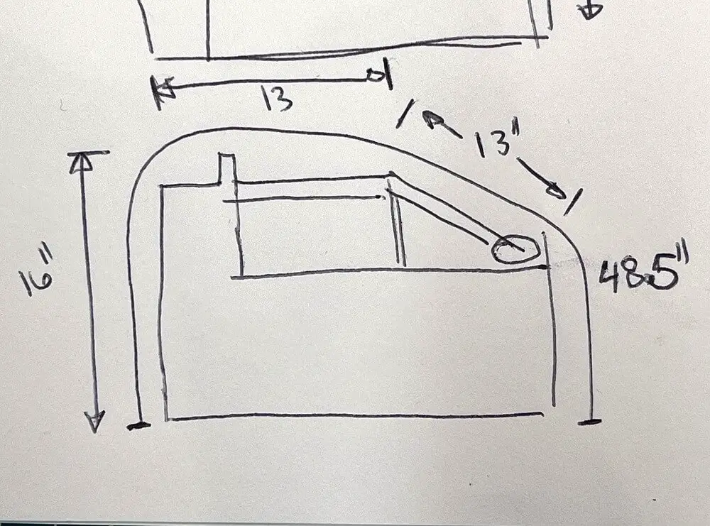 heat press dust cover sketch