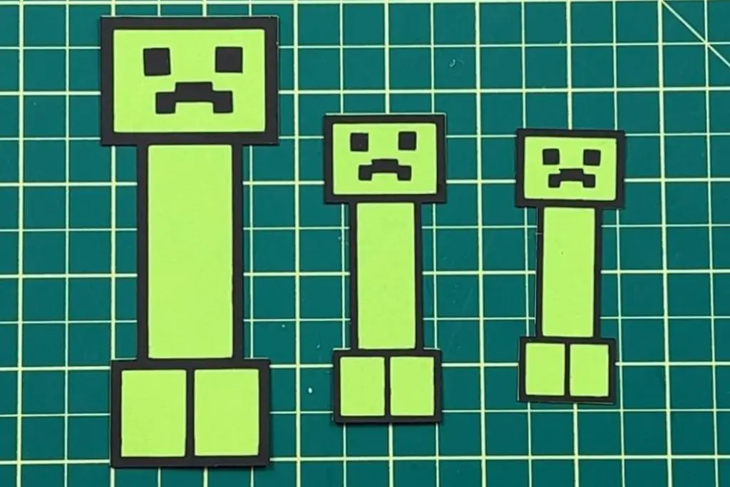 minecraft card creepers