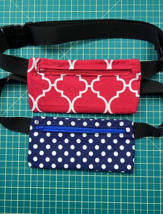 DIY Flat Fanny Pack