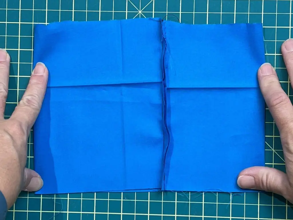 sewing scrunchy burrito method