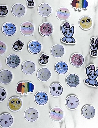 How to Make Drawings into Stickers