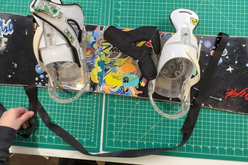 snowboard carrying straps measurements