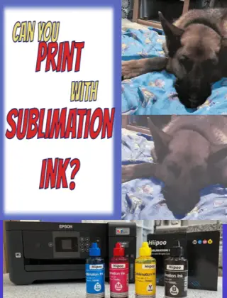 Can You Print with Sublimation Ink?