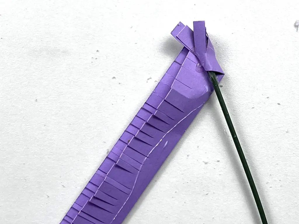 How to Make Paper Lavender Flowers