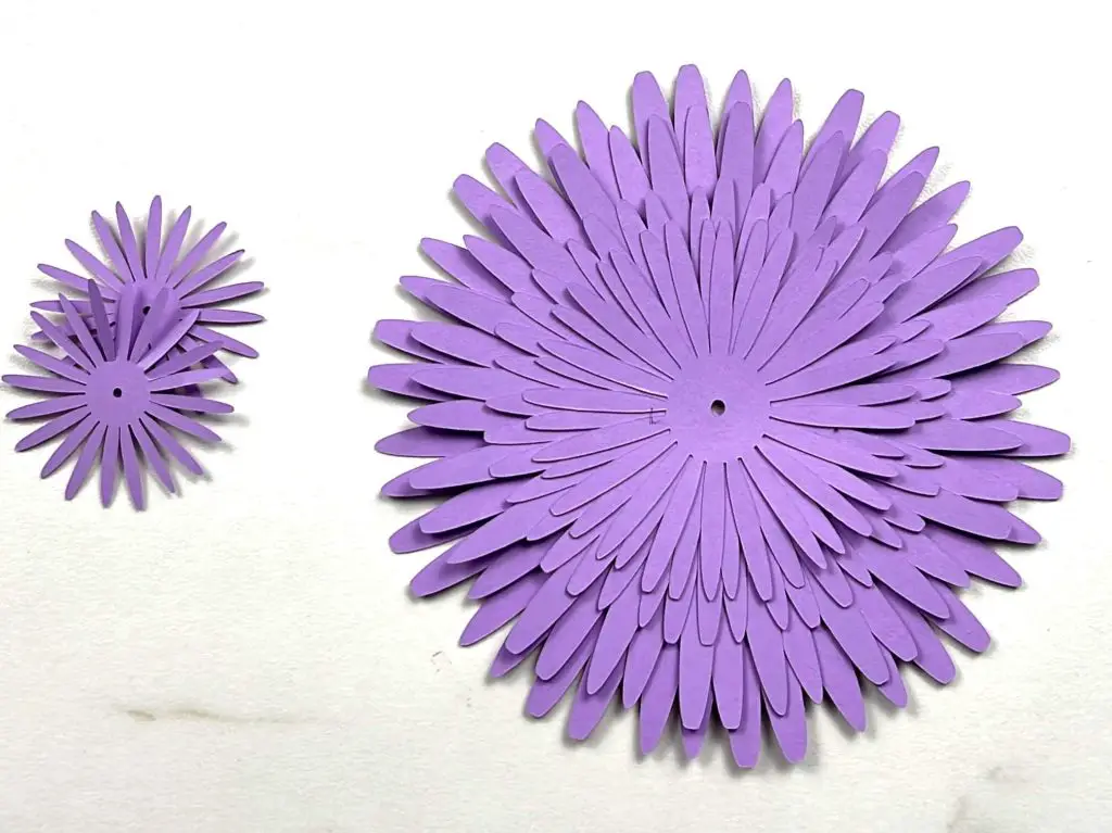 Assembling Gerbera Daisy Petals