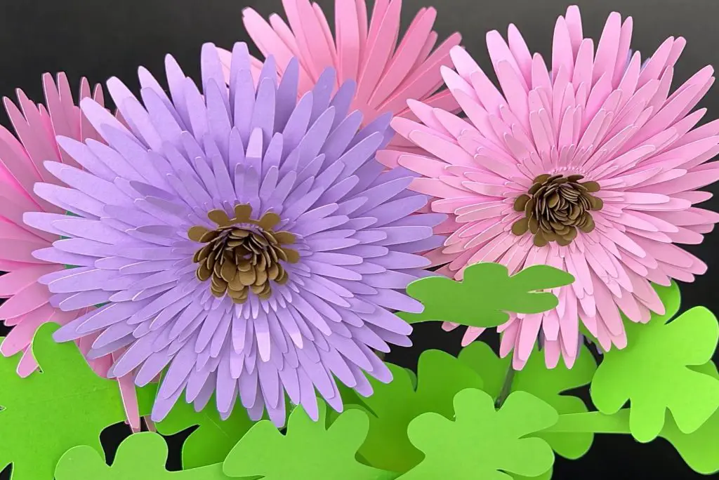 Paper Gerbera Daisy Flowers