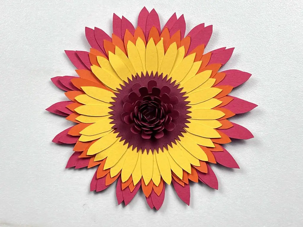 DIY Paper Sunflowers 